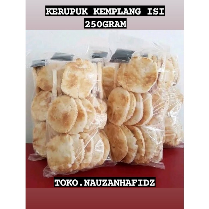 

KERUPUK KEMPLANG GURIH JAJANAN JADOEL ISI 250GRAM