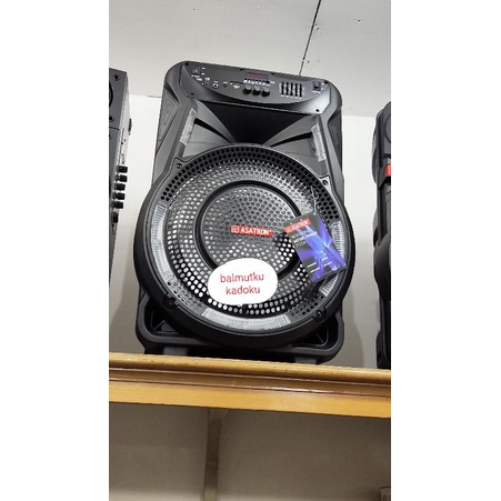 SPEAKER PORTABLE ASATRON TITANIUM 15 INCH