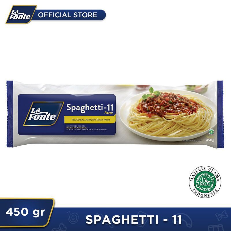 

La Fonte Spaghetti 11 Berat 450gr - 1 Pc
