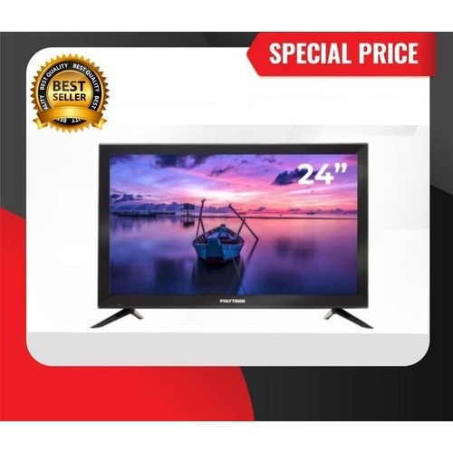 DIGITAL SMART MOLA LED TV POLYTRON 24 INCH USB HDMI - PLD 24 MV 1859