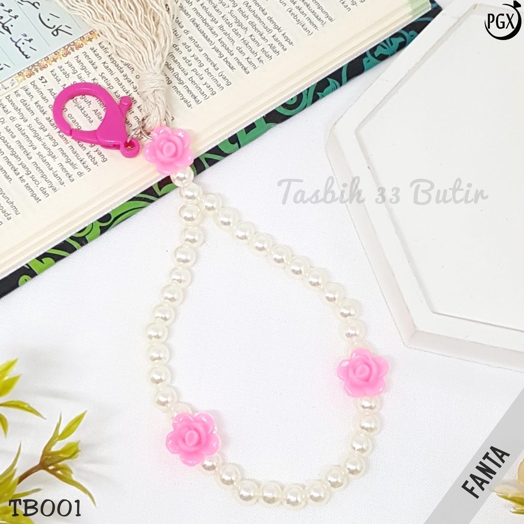 PGX Tasbih Gantungan Kunci 2in1 Isi 33 Butir Fashion Muslim TB001