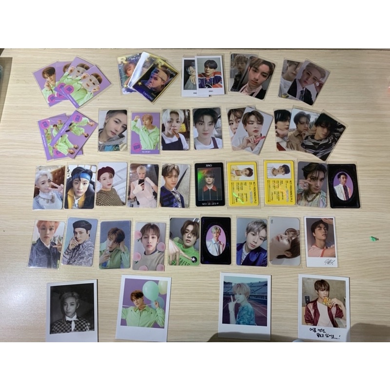 Photocard NCT hot sauce crazy jaemin jeno ac jeno id jenoboring chilling jaehyun past yb Kihno jeno 