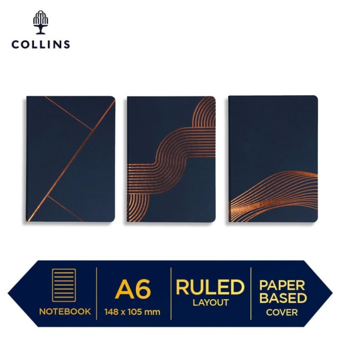 

Collins Notebook Vanguard A6 Ruled Buku Agenda Jurnal Planner Journal