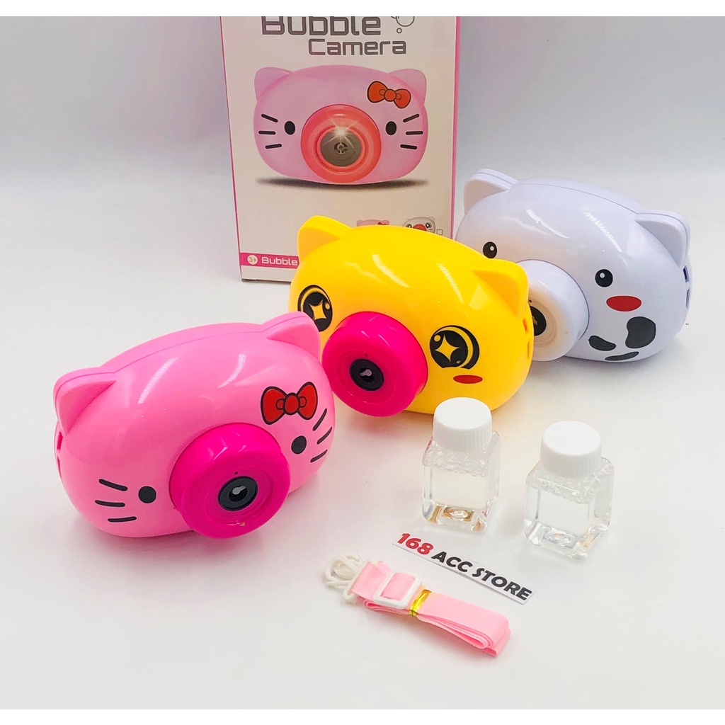 MAINAN ANAK FU1144 MAINAN BUBBLE CAMERA MUSIK