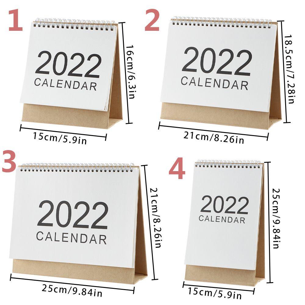 R-flower 2022 Kalender Meja Multifungsi Motif Bunga