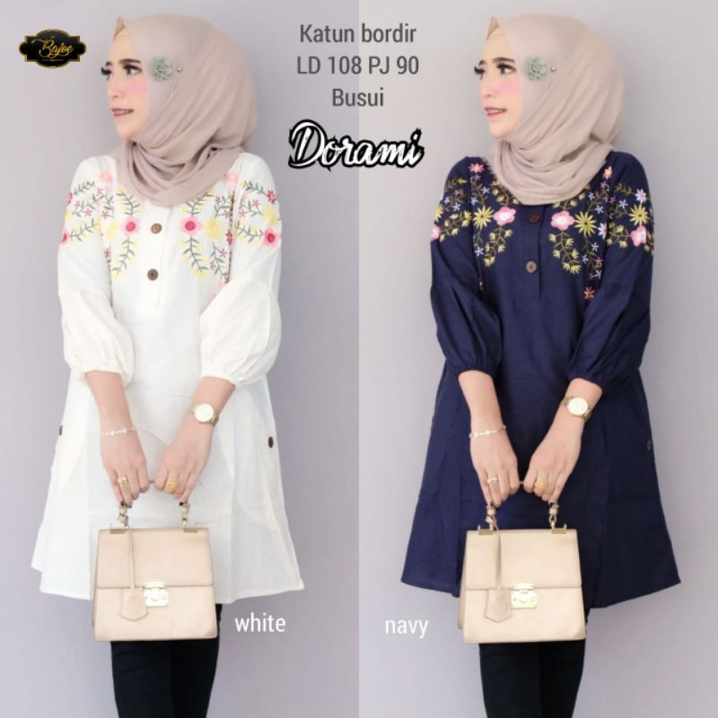 DORAMI TUNIK BORDIR PREMIUM