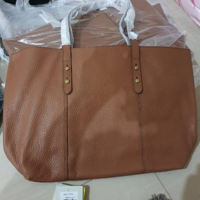 Fossil Jenna Tote Brown