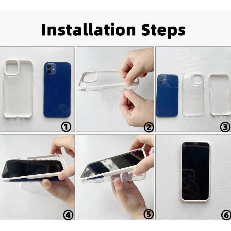 IPHONE Casing Dompet Slot Kartu TPU Transparan Untuk Iphone14 13 11 12 Pro Max 14Plus XS Max XR X Xs8 7 Soft Clear Card Holder Cover