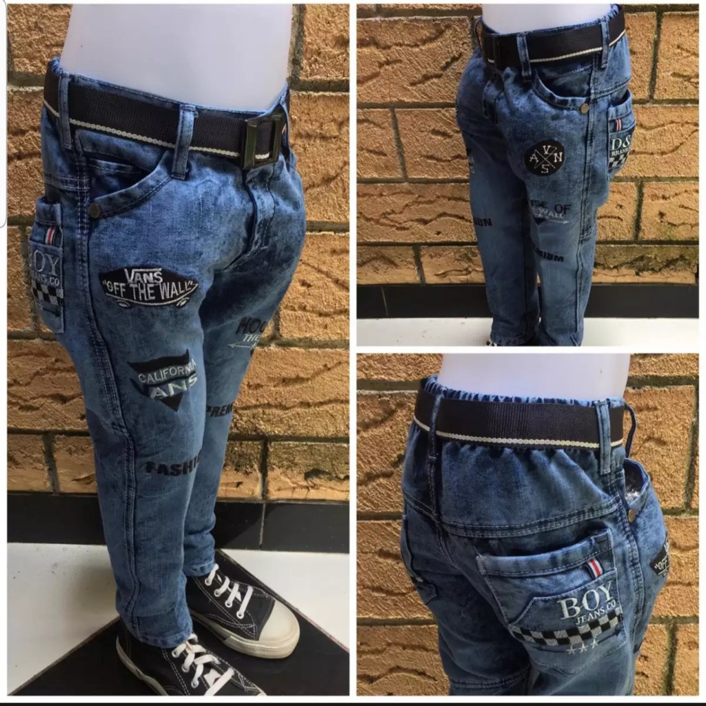 CELANA JEANS ANAK / JEANS DENIM /CALIFORNIA VANS - 1