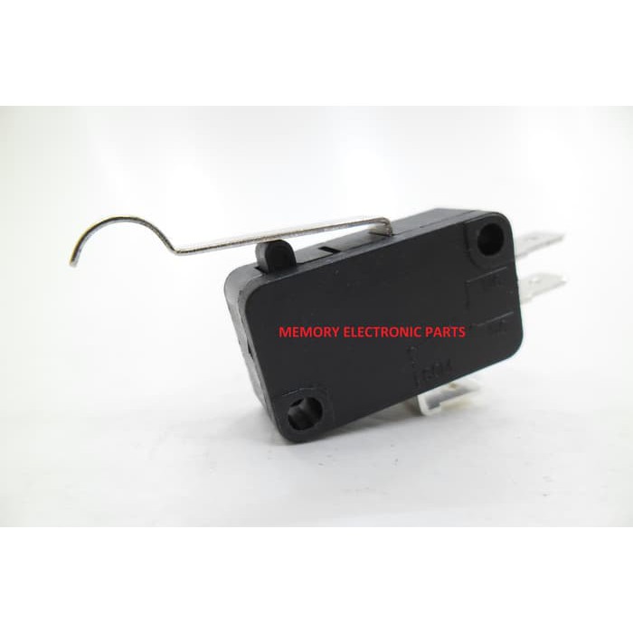 Micro/Limit Switch +Plat Panjang Lengkung Tanpa Roda