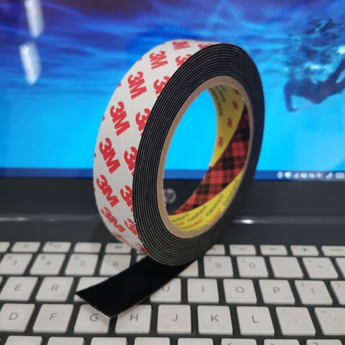 

Murah 3M Double Tape Pe Foam Hitam - Perekat Umum Black 24Mm X 4M Sale!!!