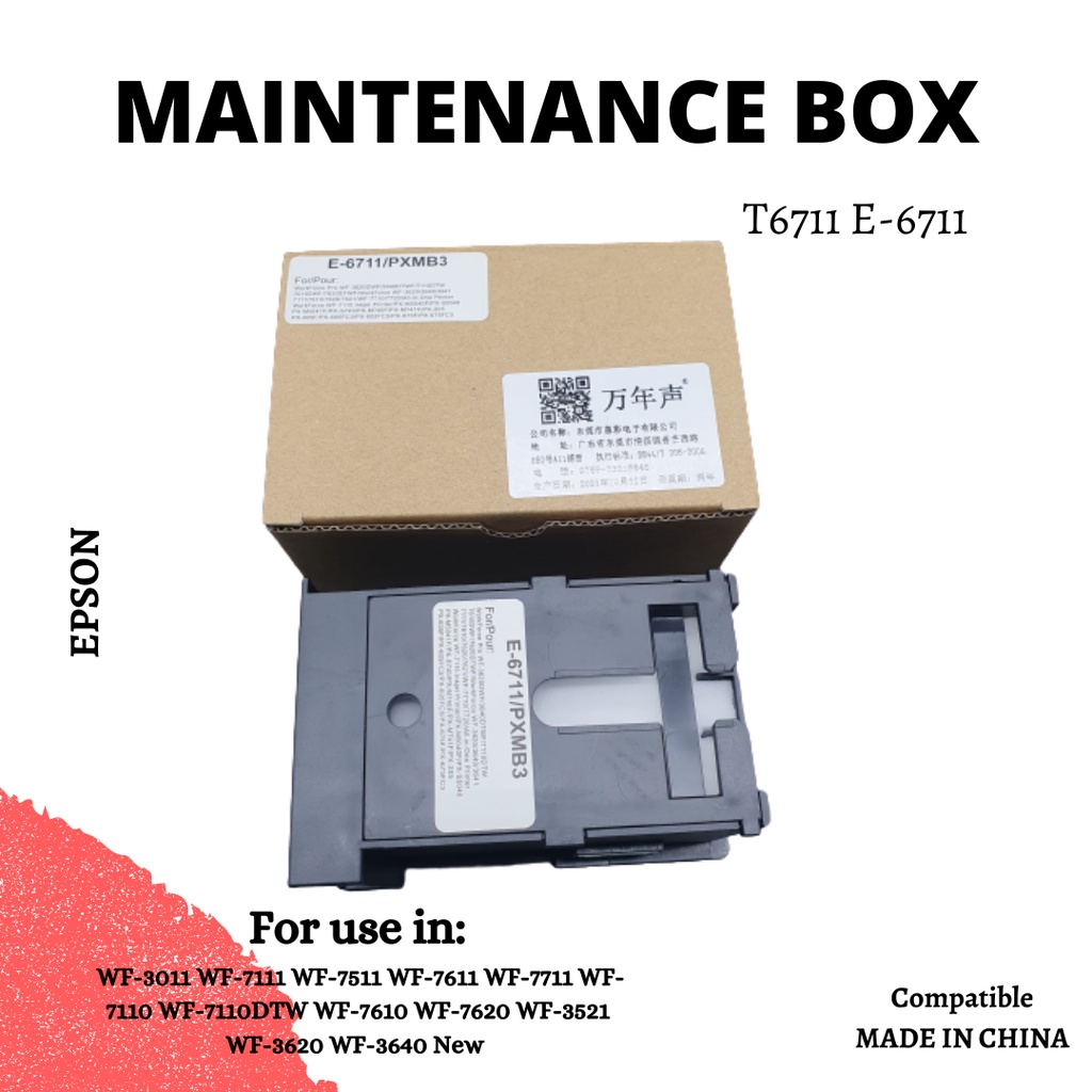 Maintenance Box T-7611 Epson WF 7711 WF7771