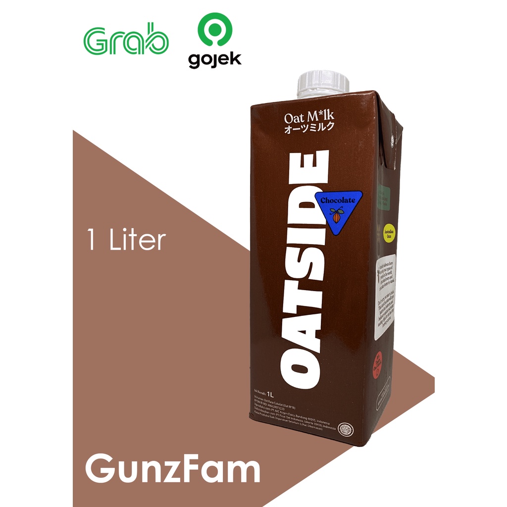 Oatside Barista Blend / Chocolate Hazelnut / Chocolate Oat Milk 1L - Susu Oat Gandum 1 Liter