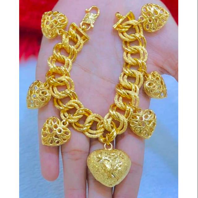 Perhiasan Mas Bangkok lapis emas 99% mirip emas asli