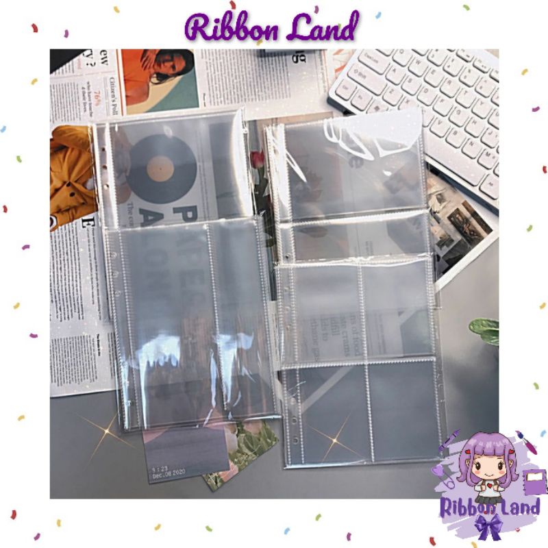 

Sleeve A5 (10 lembar) 6-Ring Double Side 2 Sisi Binder Diary Notebook