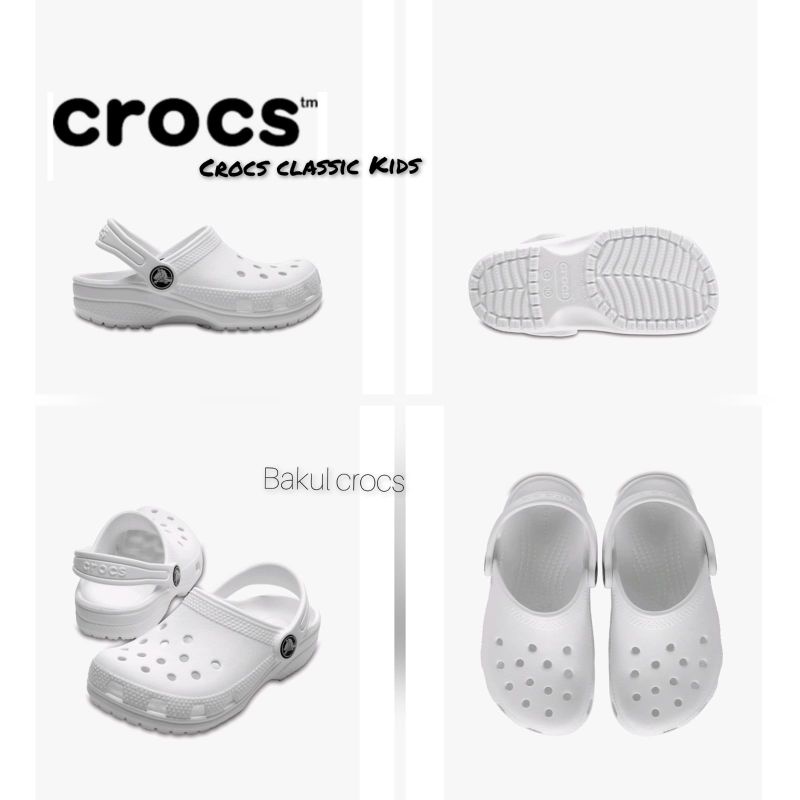 Crocs Classic kids / Sandal Anak Crocs classic / Crocs Anak / crocs classic clog anak