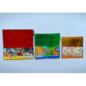 

Kertas Lipat/Origami Metalik (1 bungkus/ 16 lembar)