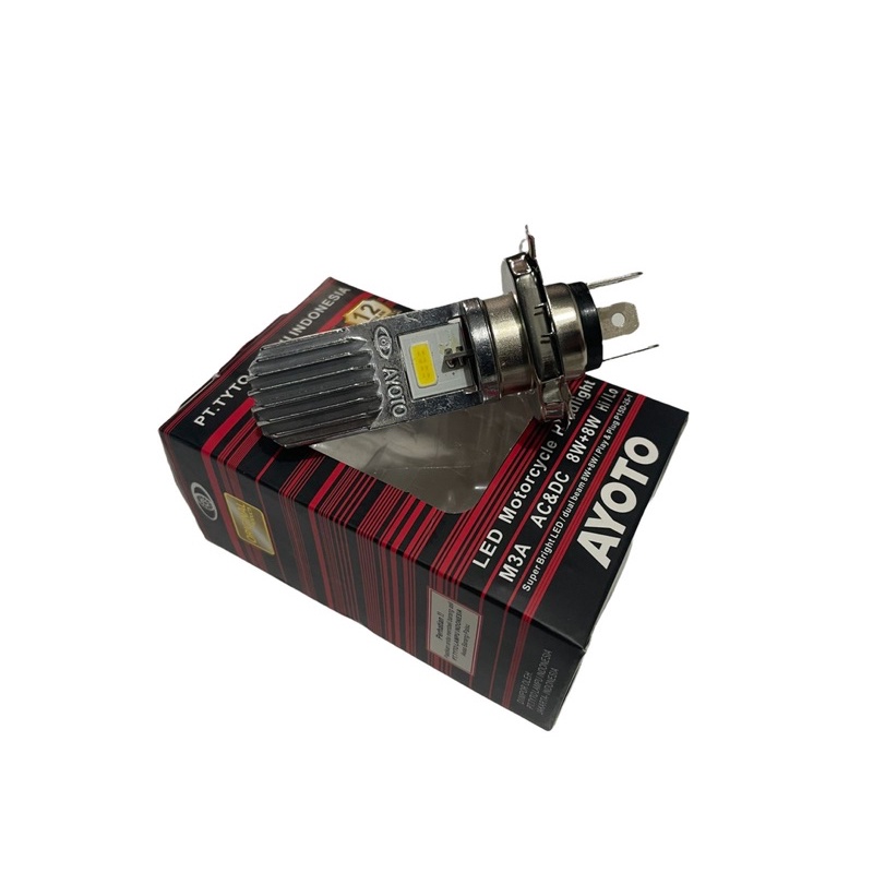 Lampu Depan  Led Motor AYOTO AC &amp; DC Motor M3A H4 Motor