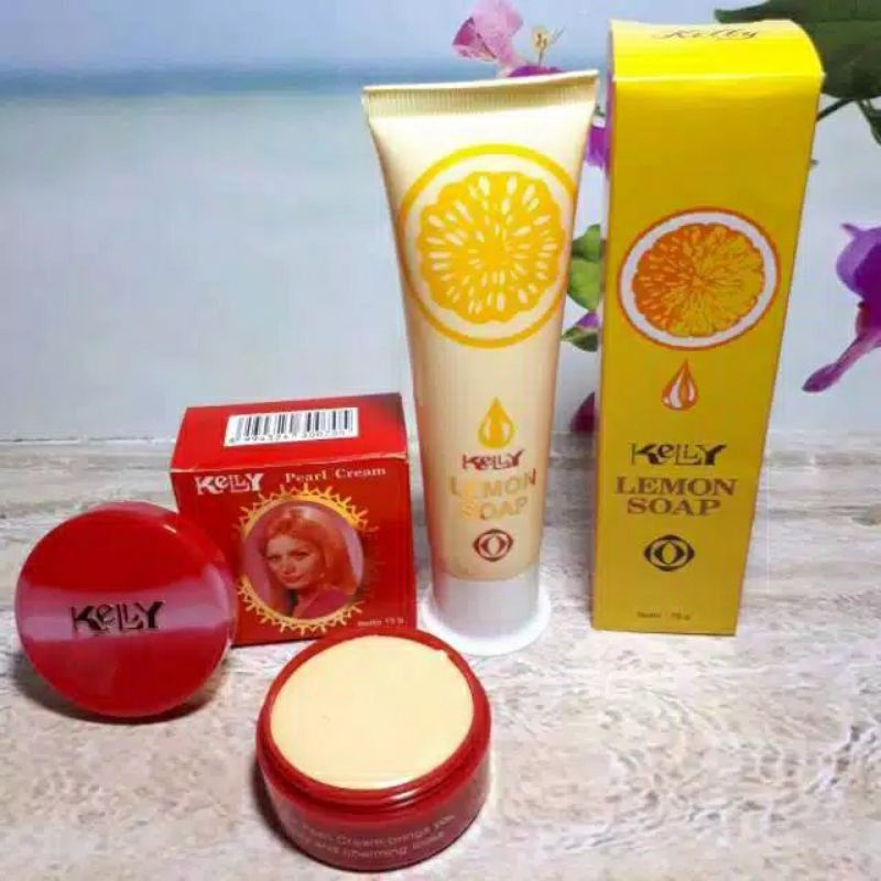Paket golwing kelly lemon soap + kelly cream