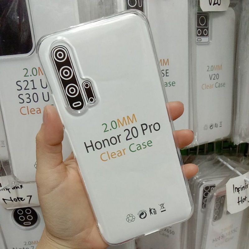 SOFTCASE CLEAR HD PREMIUM HUAWEI HONOR 20 PRO - GA