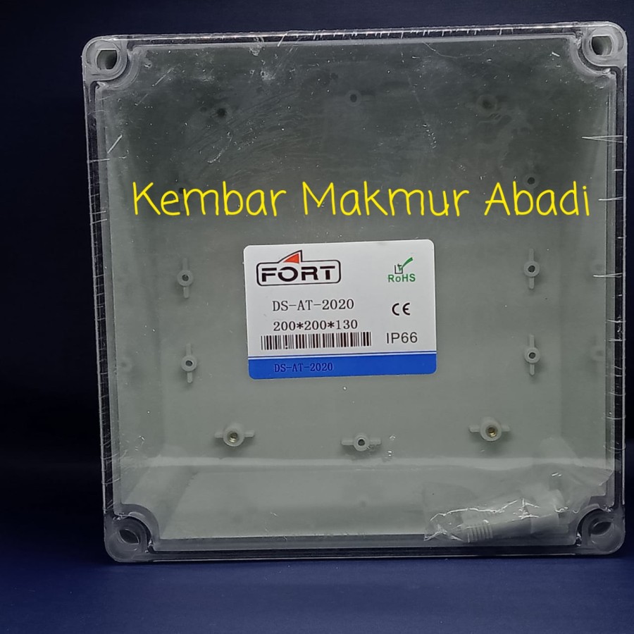 DURADUS 200X200X130 TRANSPARAN/BOX PANELDSAT-2020 200X200X130 ABS IP66