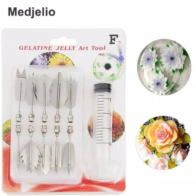 Alat penghias jelly puding gelatine jelly art tool type F