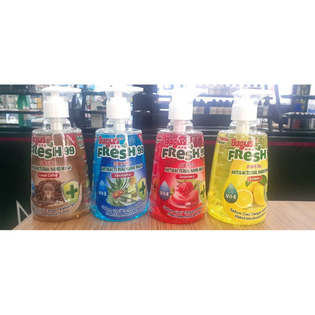 Bagus Fresh Hand Wash Botol 400ml