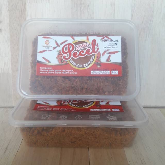 

Bumbu Sambal Pecel, Kacang Pilihan, Non Kolesterol, Enakkk