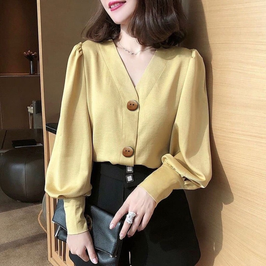 Atasan Wanita Korean Style - Owly Blouse - Atasan Blouse Wanita