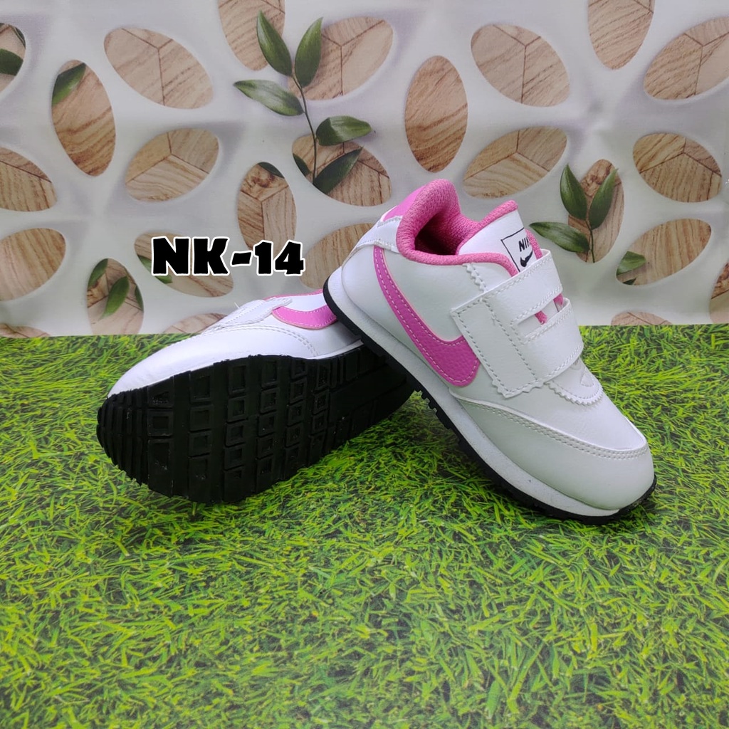 Sepatu Anak Terbaru / Sepatu Sneakers Anak / Sepatu Sneakers Anak Putih Pink / Sepatu Anak Murah / S