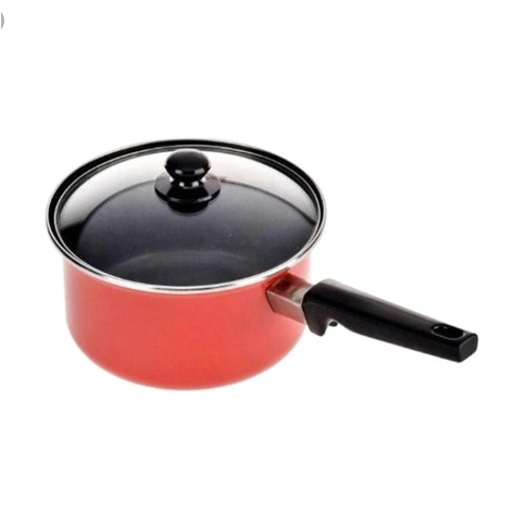 FM - Maspion Panci Susu anti Lengket Saucepan 18 cm - Merah / serbaguna