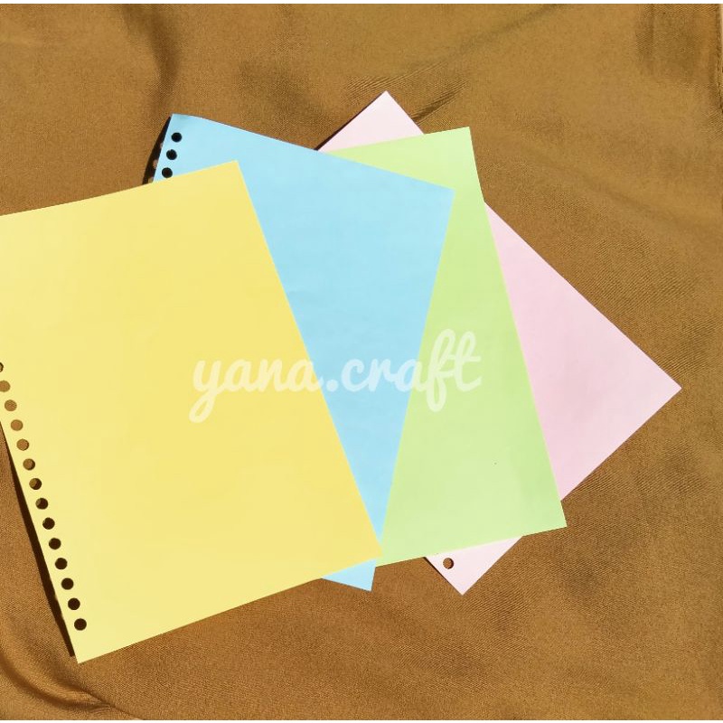 

Loose Leaf A5 Color 70 gsm