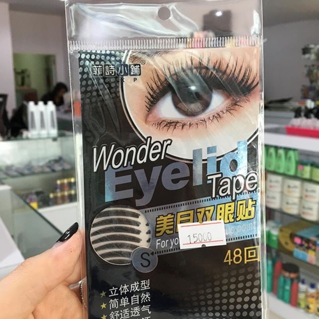 Wonder Eyelid Tape Black 48 Pairs