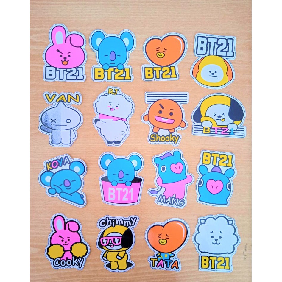 

Sticker BTS Animasi Bijian