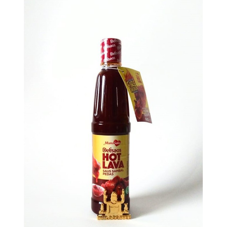 Mama Suka Delisaos Hot Lava 260ml | Saus Pasta Pedas Richeese