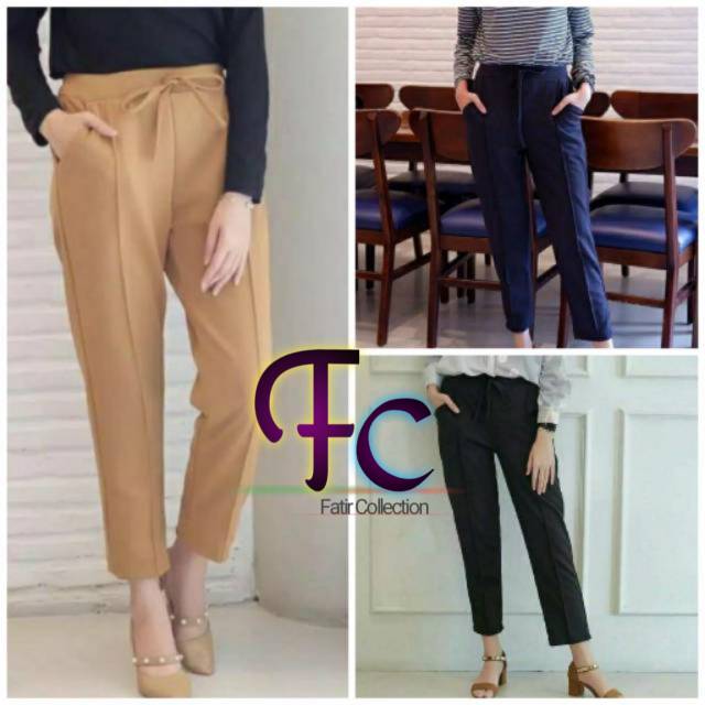 BAGGY PANTS SCUBA/ PENSIL SCUBA/SCUBA PANTS MURAH/Celana Doty Basic Pants Scuba