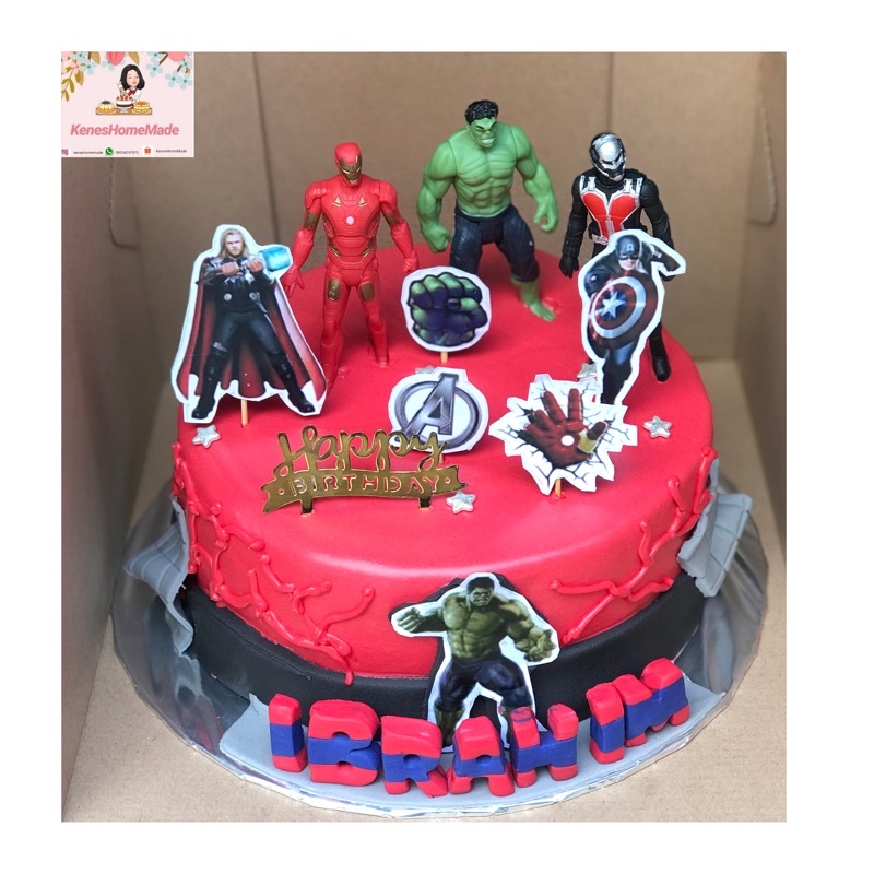 

Kue Ulang Tahun Avangers / Cake Ultah Avangers