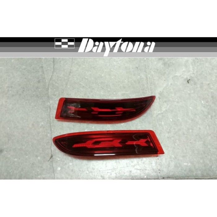 Lampu Led Reflektor Bemper Belakang Mobil Toyota Avanza 2012-