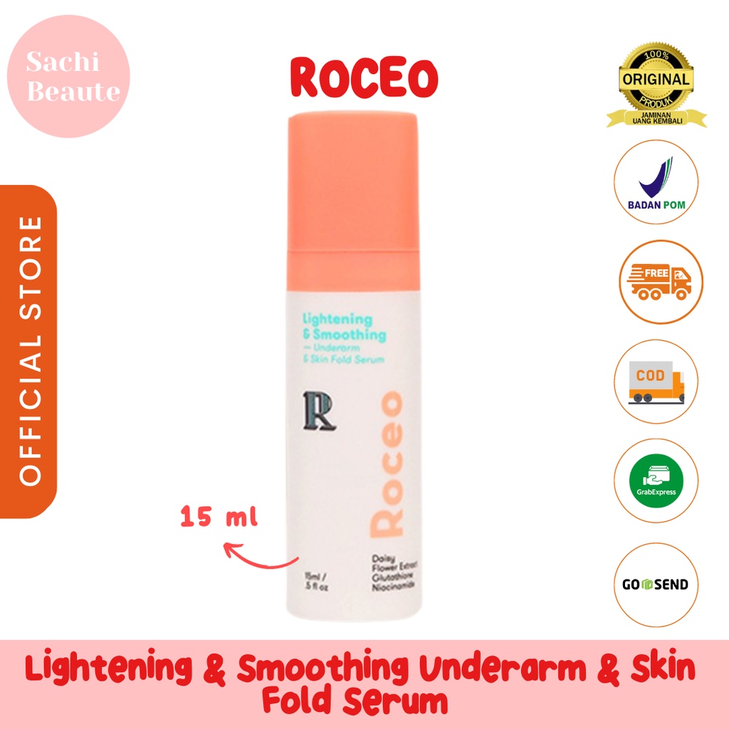 Roceo Lightening and Smoothing Underarm &amp; Skin Fold Serum (15 ml)