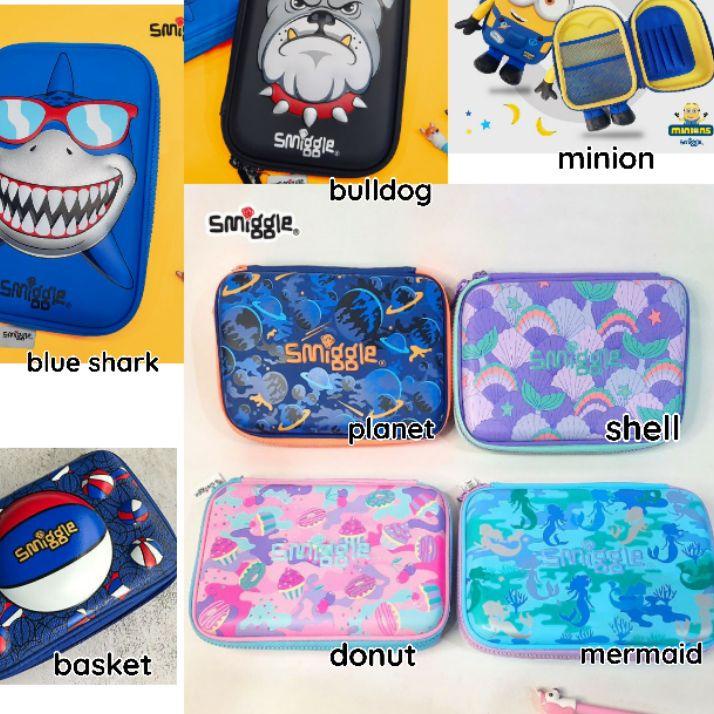 

Smiggle pencil organizer tempat pensil anak cowo cewe .,