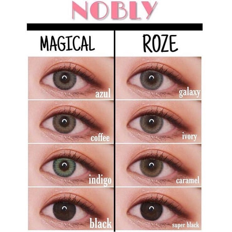 Jual Softlens Nobly Magical Flat Dia 15 00mm Minus Indigo Azul Coffee Black 3 25 S D 6 00 Mc Lensa Kontak Indonesia Shopee Indonesia