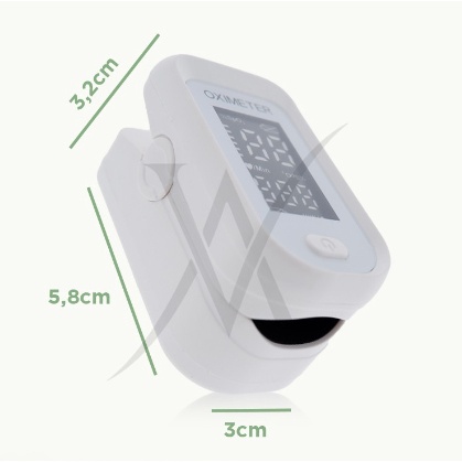 Pulse Oximeter Fingertip Pengukur Kadar Oksigen &amp; Detak Jantung LK 88 Saturasi Oxymeter Oximetry