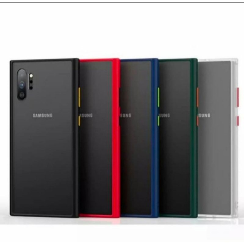 Samsung Note 10 Note 10 Plus case fuze dove doff matte colour warna