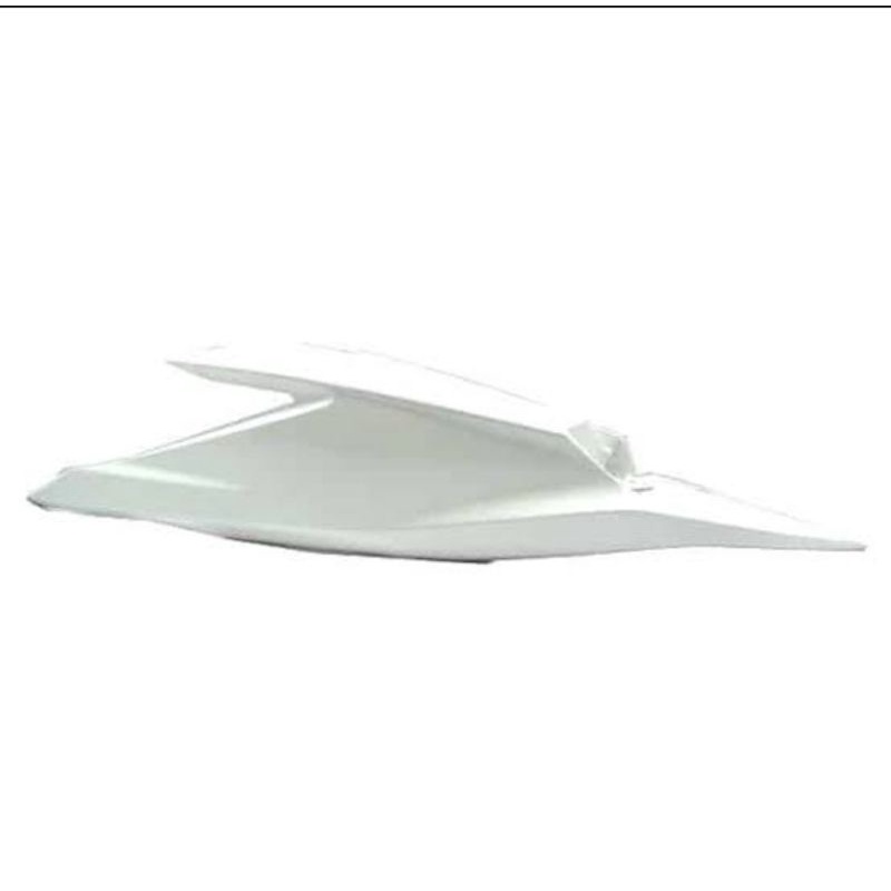 Cover Body L Tepong Belakang Kiri Vario 125 Fi Techno NON LED Putih PFW Asli HGP 83600-KZR-600PFW