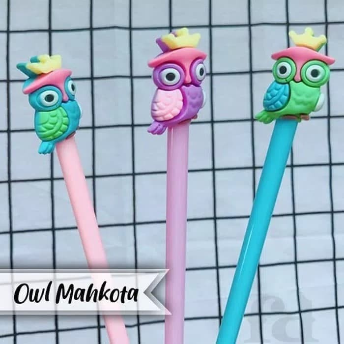 

Promo STATIONERY BOLPEN GEL OWL MAHKOTA PEN GEL PULPEN GEL KARAKTER ISI 3 Berkualitas