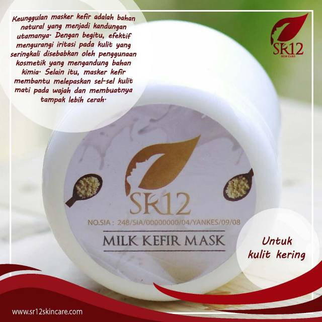 MASKER KEFIR MASKER SUSU MASKER SUSU KEFIR