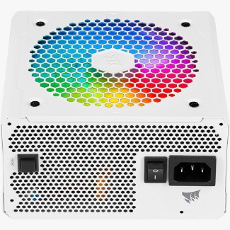 PSU CORSAIR CX550F RGB White 550W 80+ PLUS BRONZE FULY MODULAR