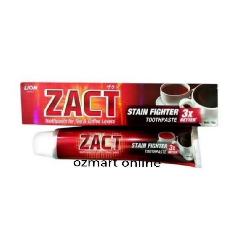 Pasta gigi zact pembersih noda kopi 190 gram