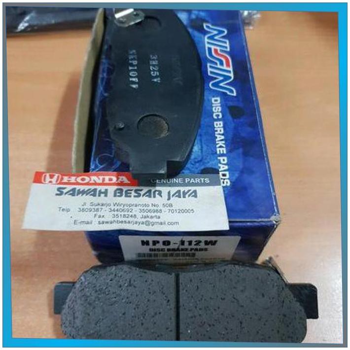 Brake Pad - Kampas Kanvas Rem Cakram Depan Honda Accord Vti Vti-L 1998 1999 2000 2001 2002 Original