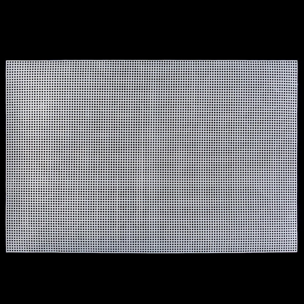 Plastic Canvas Lembaran 33x50cm Jaring Tas Rajut Dompet